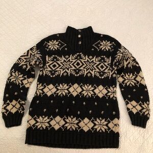 Lauren Ralph Lauren snowflake sweater. Size small.